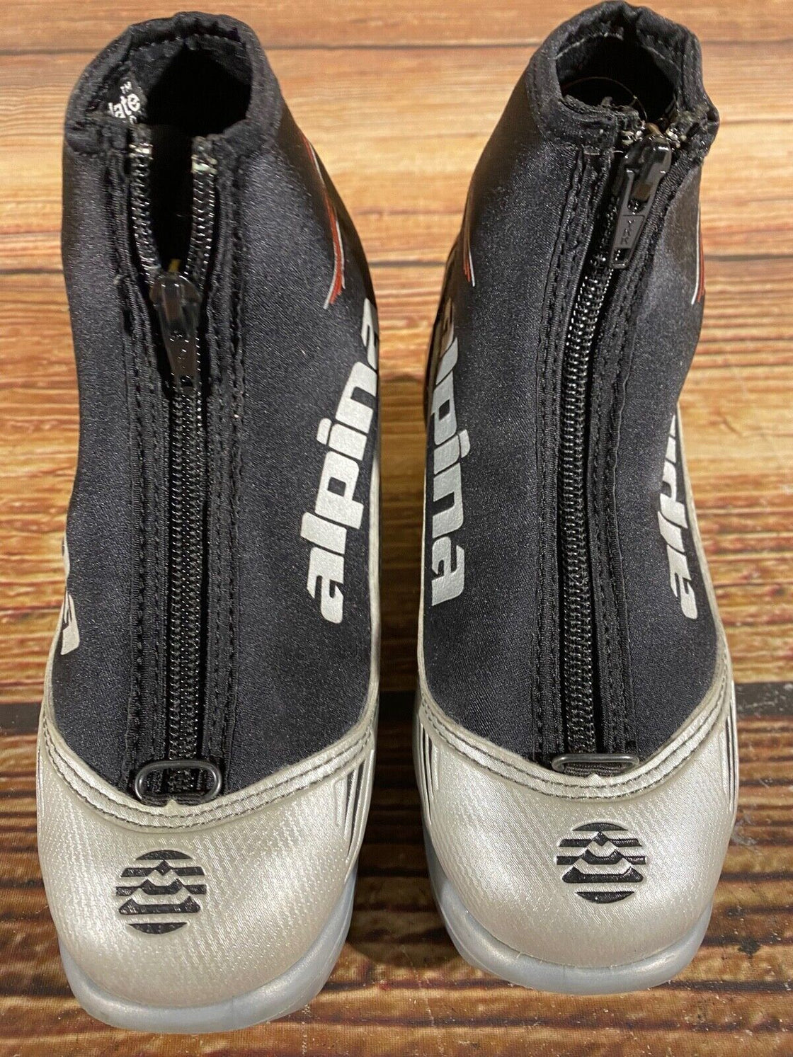 Alpina ST10jr Kids Nordic Cross Country Ski Boots Size EU31 US12.5 NNN A-654