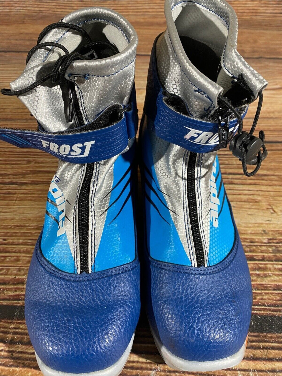 Alpina Frost Nordic Cross Country Ski Boots Kids Size EU36 US4.5 for NNN A-581
