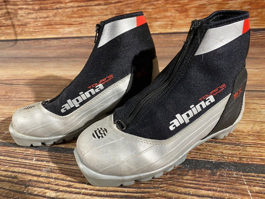 Alpina ST10jr Cross Country Ski Boots Classic NNN EU 36 US 4.5 Kids 235mm A-996