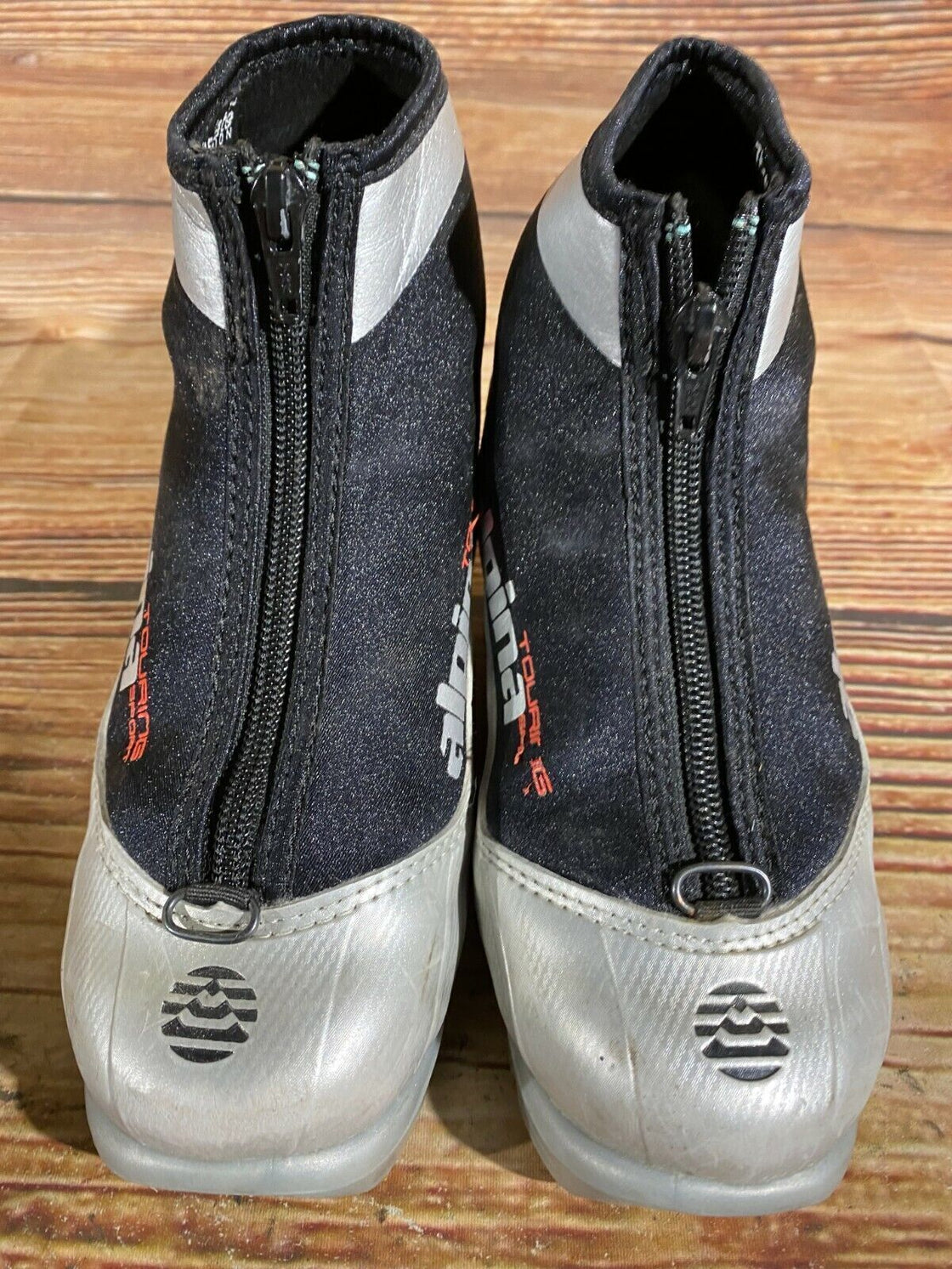 Alpina ST10jr Kids Nordic Cross Country Ski Boots Size EU32 US1.5 for NNN A-302