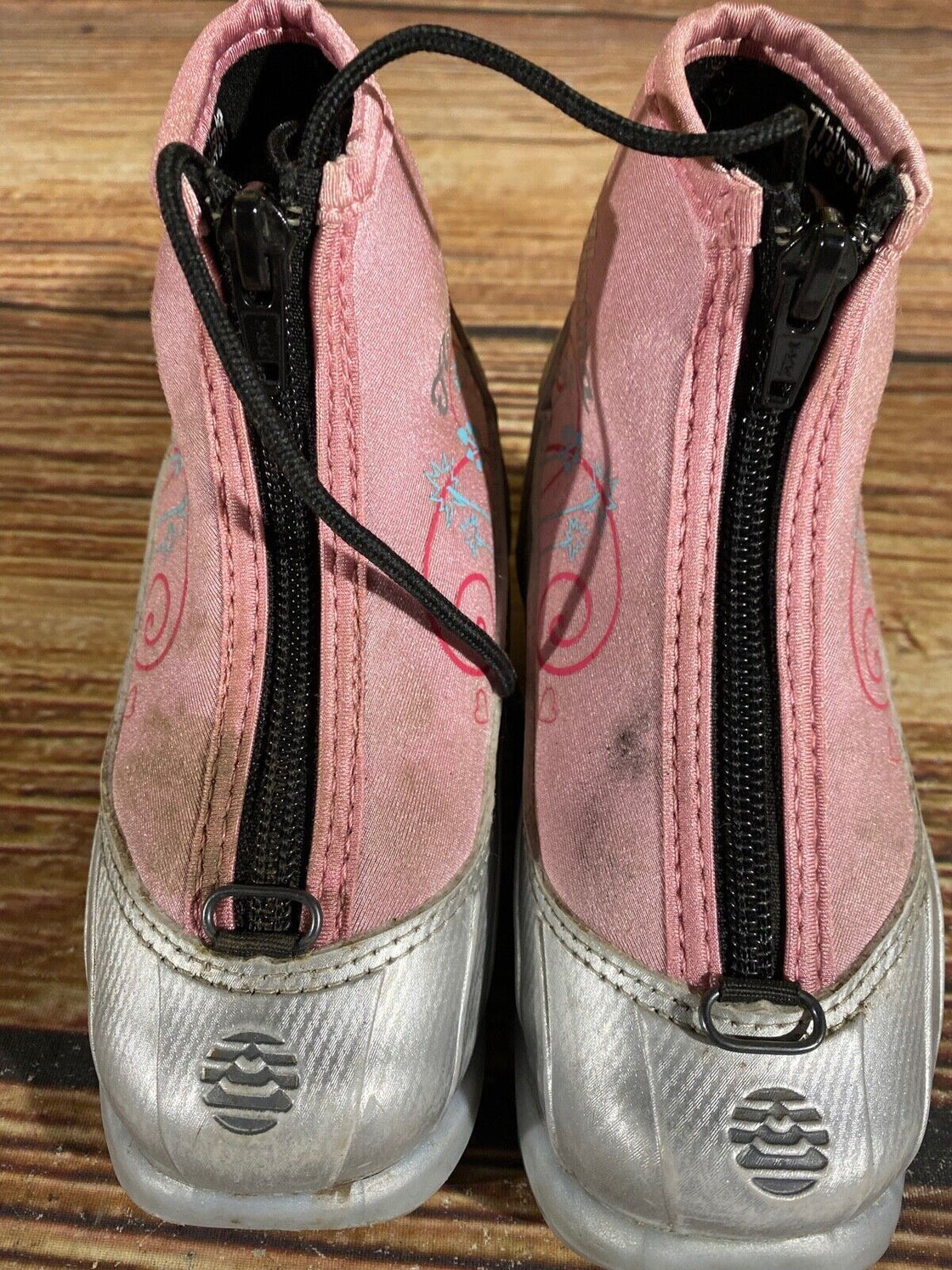 Alpina ST10 Kids Nordic Cross Country Ski Boots Size EU25 US8.5 NNN A-524