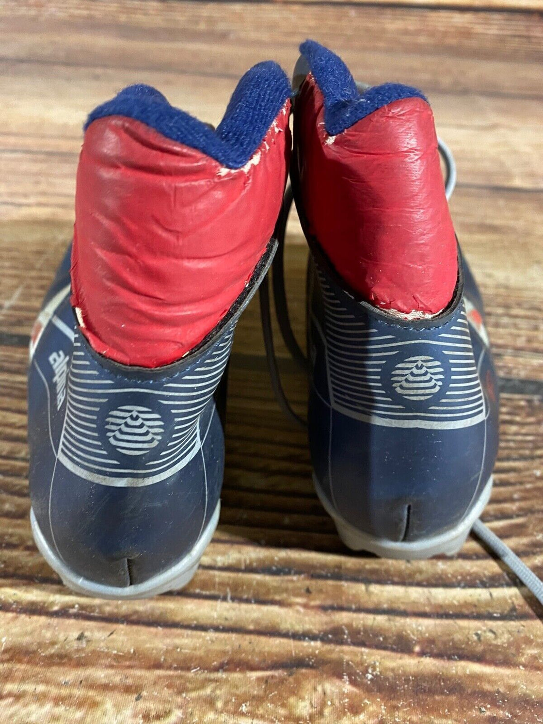 Alpina TR10 Kids Nordic Cross Country Ski Boots Size EU33 US2 NNN A-985