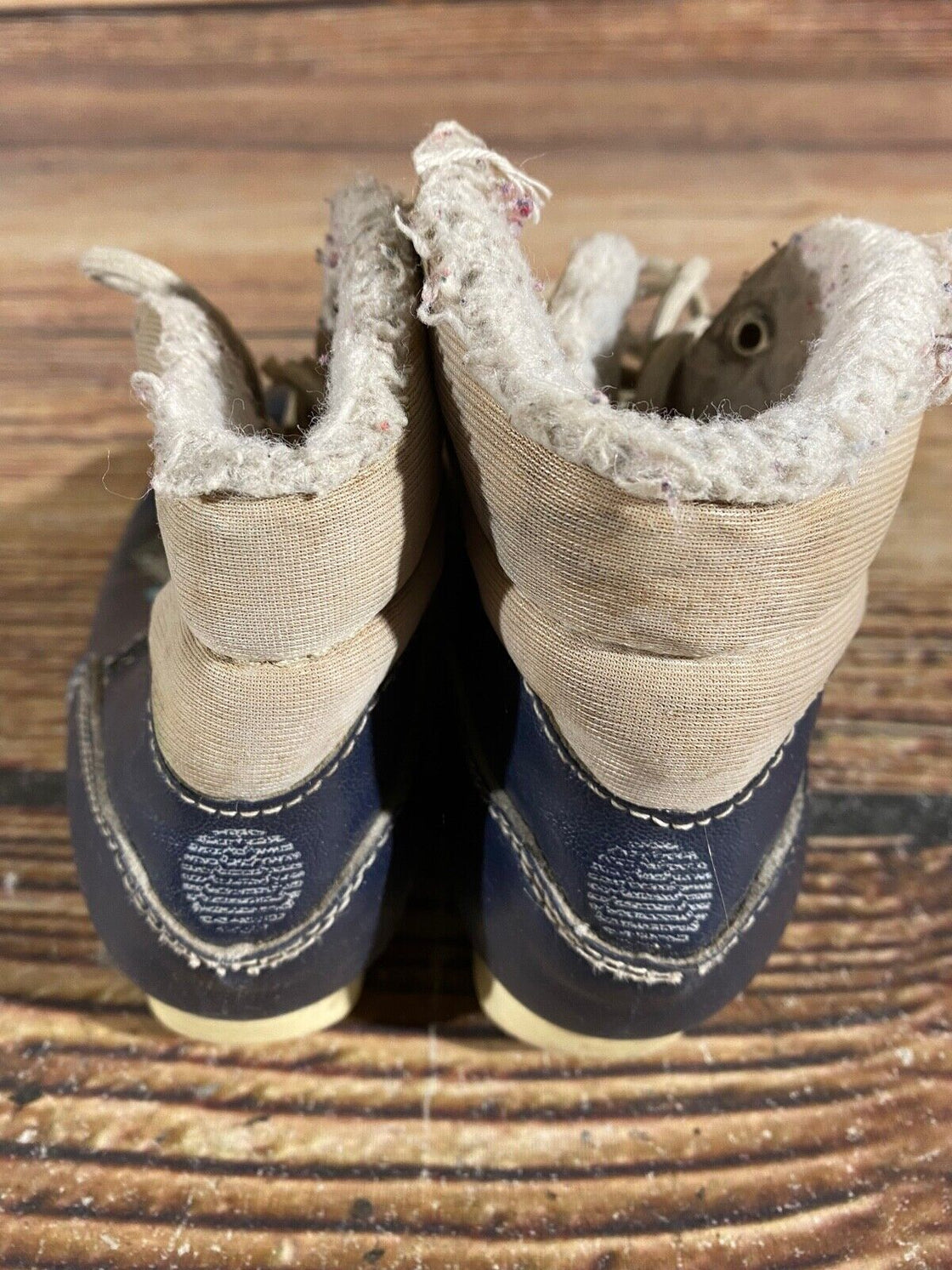 Alpina 80 Kids Nordic Cross Country Ski Boots Size EU28 US10 NNN A-981