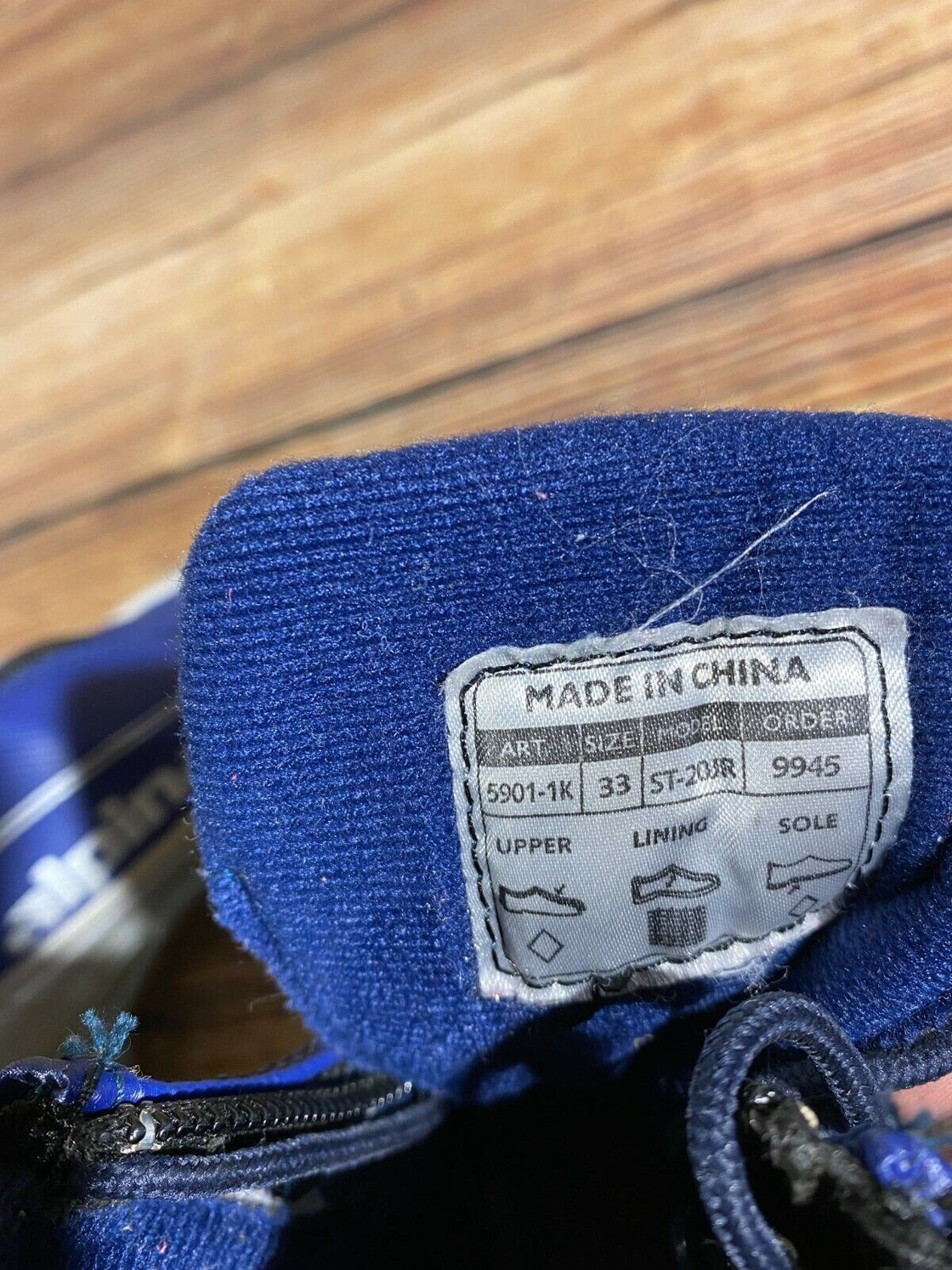 Alpina ST20jr Kids Nordic Cross Country Ski Boots Size EU33 US2 for NNN A-10