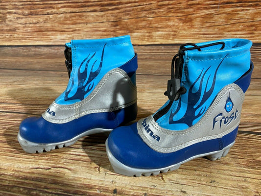 Alpina Frost Cross Country Ski Boots Classic NNN EU 28 US 10.5 Kids 192mm A-17