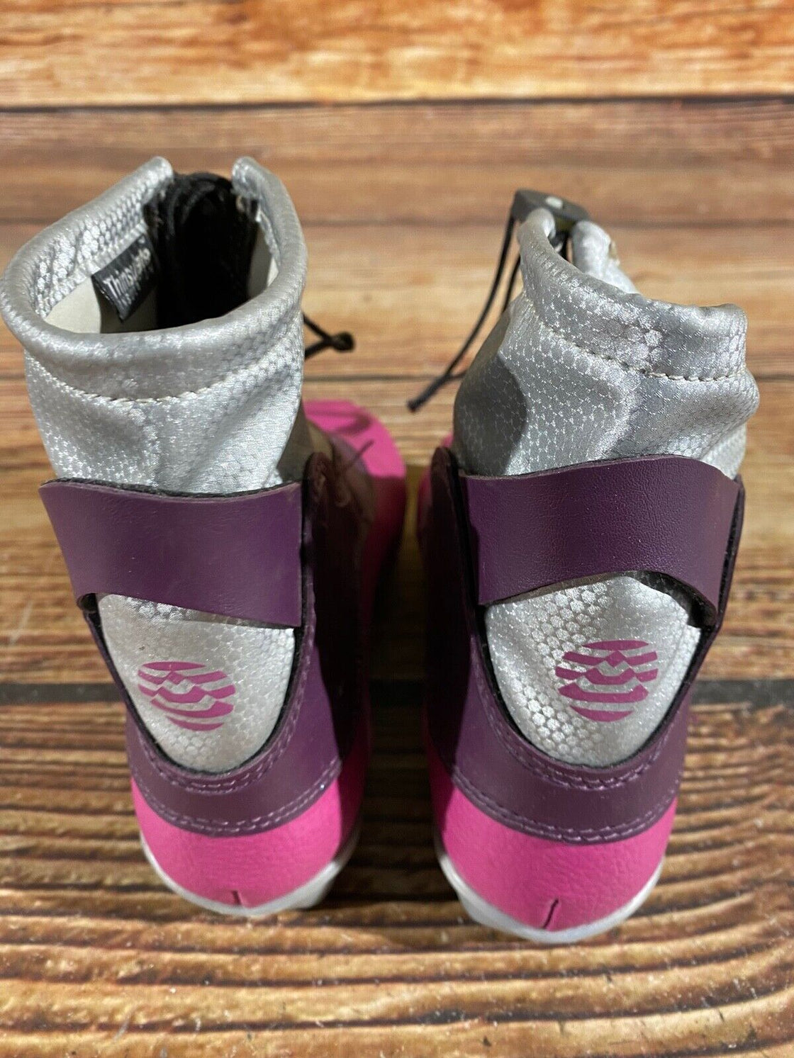 Alpina Frost Kids Nordic Cross Country Ski Boots Size EU34 US3 NNN A-797