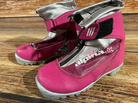 Alpina Frost Cross Country Ski Boots Classic NNN EU 32 US 1.5 Kids 210mm A-225