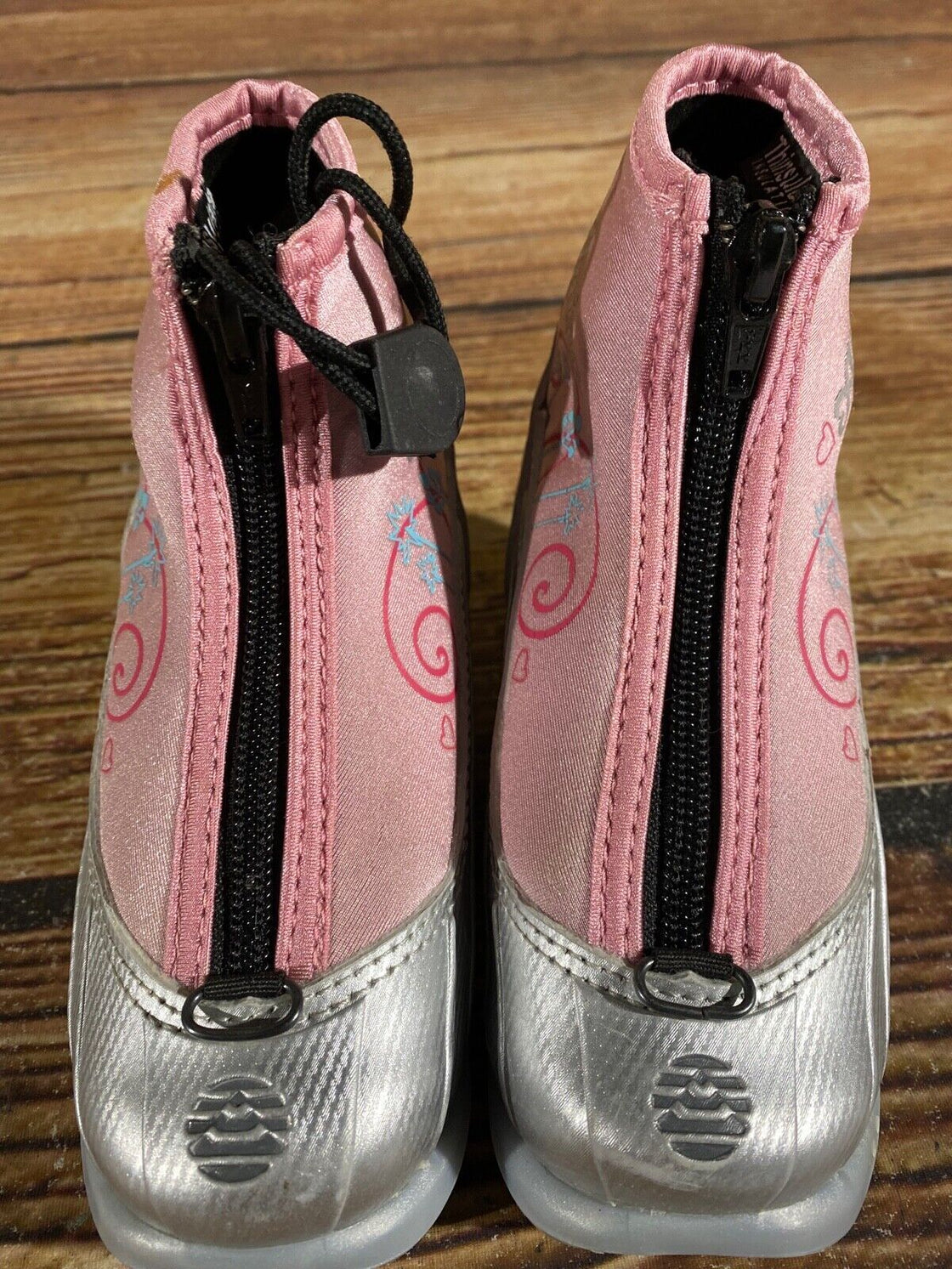 Alpina ST10jr Kids Nordic Cross Country Ski Boots Size EU25 US8.5 NNN A-941