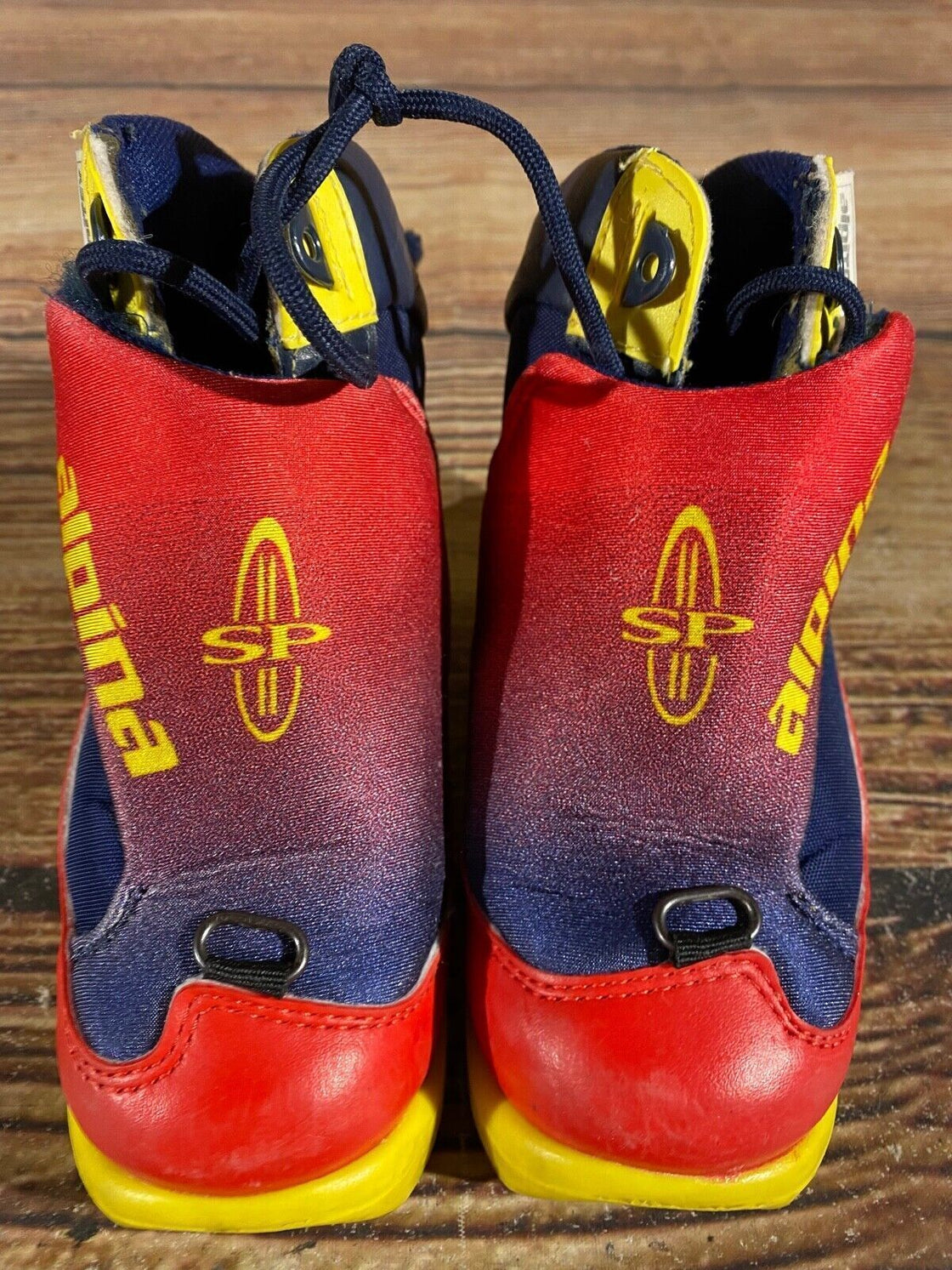 Alpina 312jr Kids Nordic Cross Country Ski Boots Size EU28 US10.5 NNN A-1012