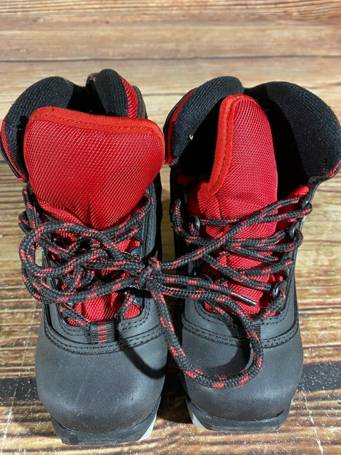 Alpina Trek Kids Nordic Cross Country Ski Boots Size EU28 US10.5 NNN A-986