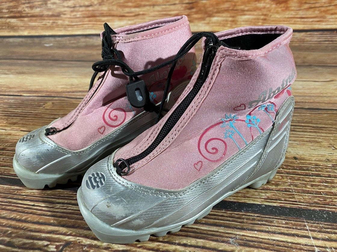 Alpina ST10jr Kids Nordic Cross Country Ski Boots Size EU30 US12 NNN A-833