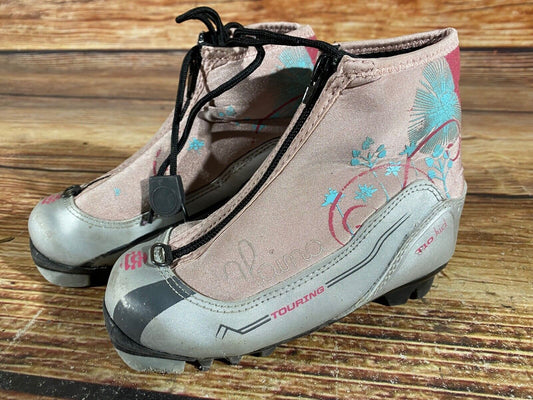 Alpina ST10jr Cross Country Ski Boots Classic NNN EU 30 US 12 Kids 195mm A-890