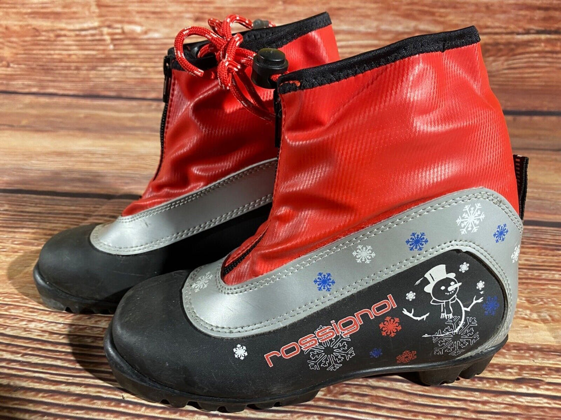 Rossignol Kids Nordic Cross Country Ski Boots Size EU34 US3 NNN O262
