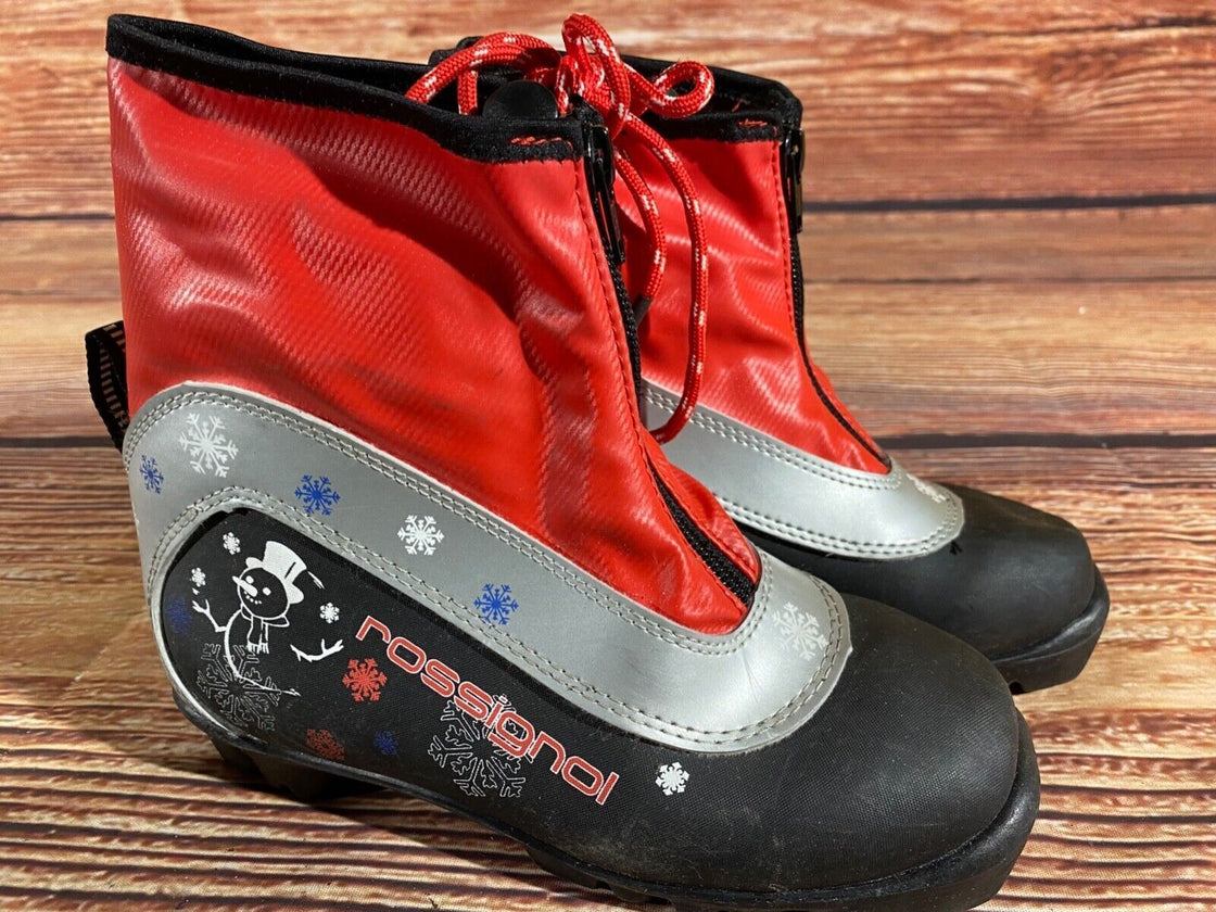 Rossignol Kids Nordic Cross Country Ski Boots Size EU34 US3 NNN O262