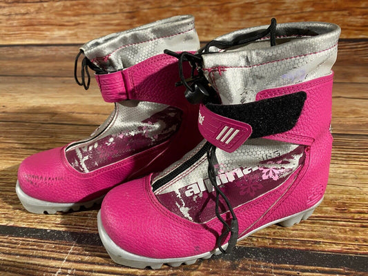 Alpina Frost Cross Country Ski Boots Classic NNN EU 32 US 1.5 Kids 205mm A-959