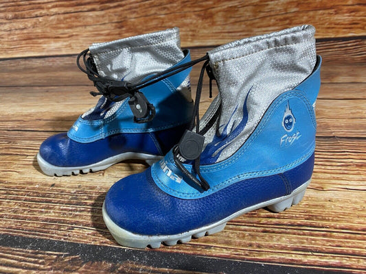 Alpina Frost Cross Country Ski Boots Classic NNN EU 31 US 13 Kids 200mm A-764