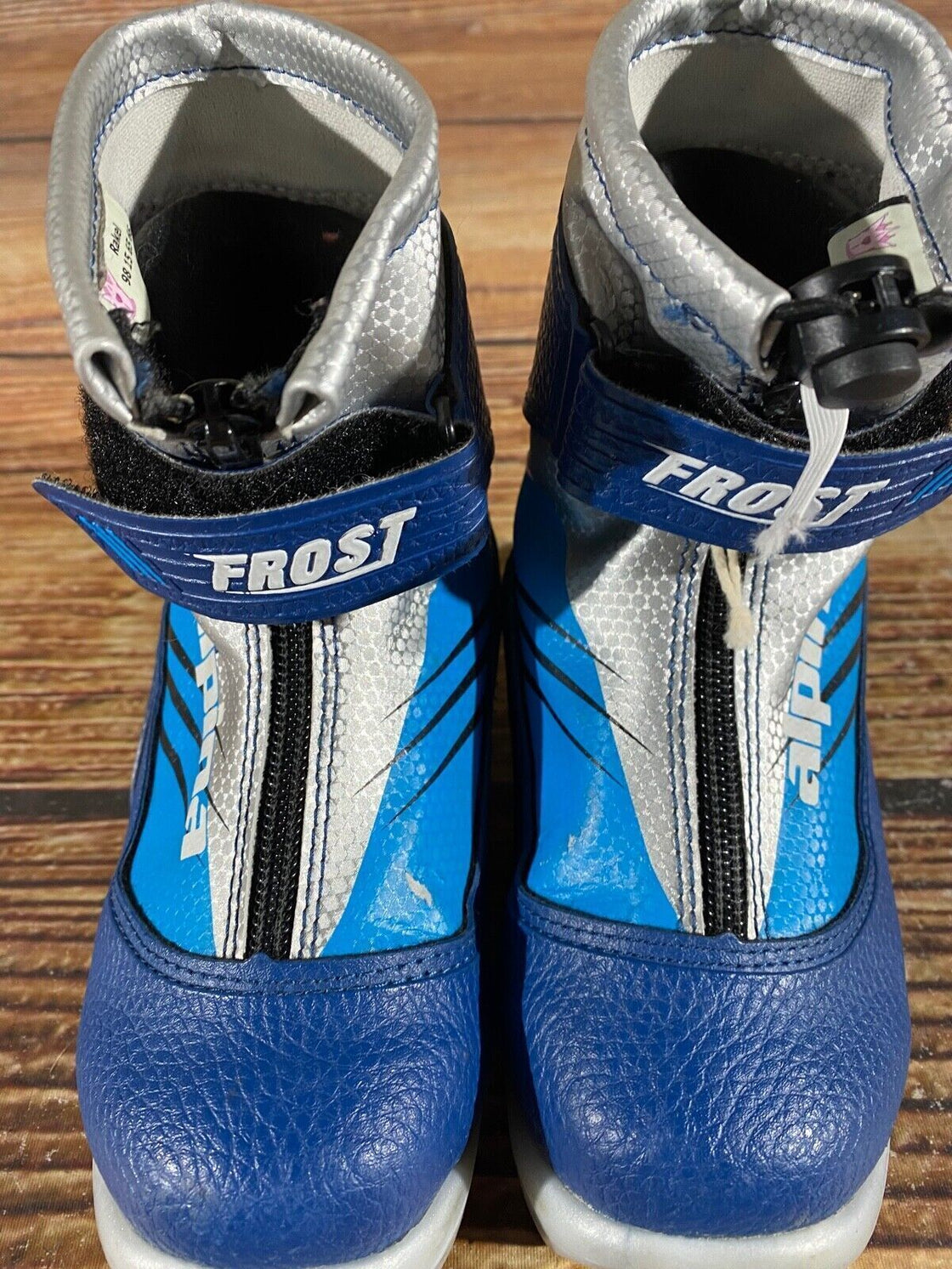 Alpina Frost Kids Nordic Cross Country Ski Boots Size EU29 US11 NNN A-965