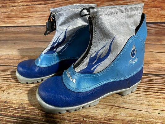 Alpina Frost Cross Country Ski Boots Classic NNN EU 31 US 13 Kids 205mm A-104