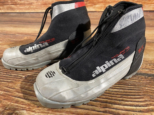 Alpina ST10jr Cross Country Ski Boots Classic NNN EU 30 US 12 Kids 195mm A-782