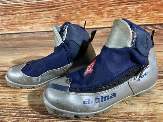 Alpina Sport Cross Country Ski Boots Classic NNN EU 36 US 4.5 Kids 240mm A-28