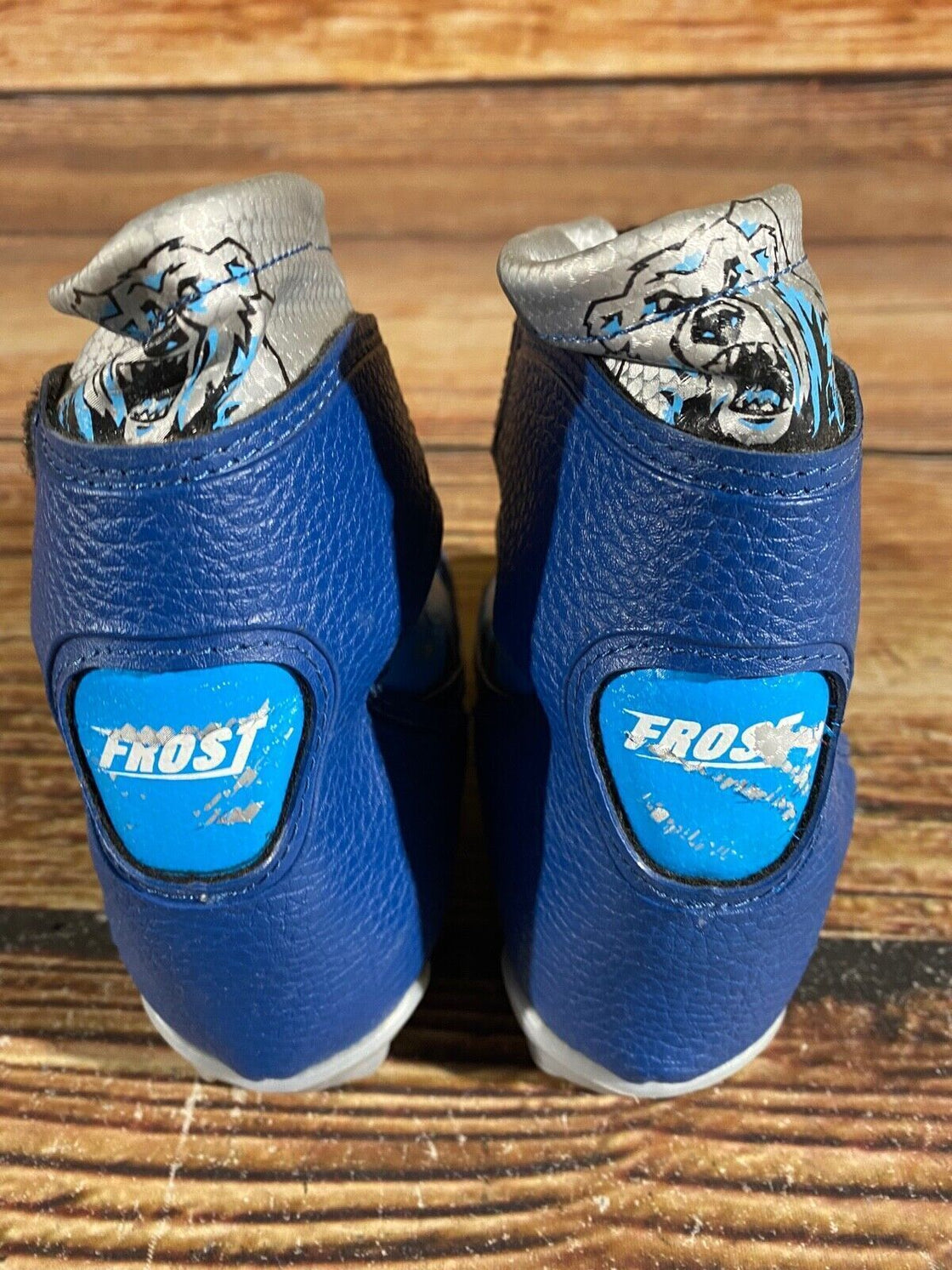 Alpina Frost Kids Nordic Cross Country Ski Boots Size EU27 US9.5 NNN A-960