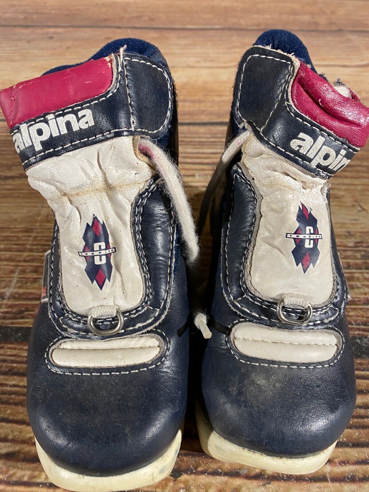 Alpina 145 Cross Country Ski Boots Classic NNN EU 26 US 9 Kids 175mm A-982