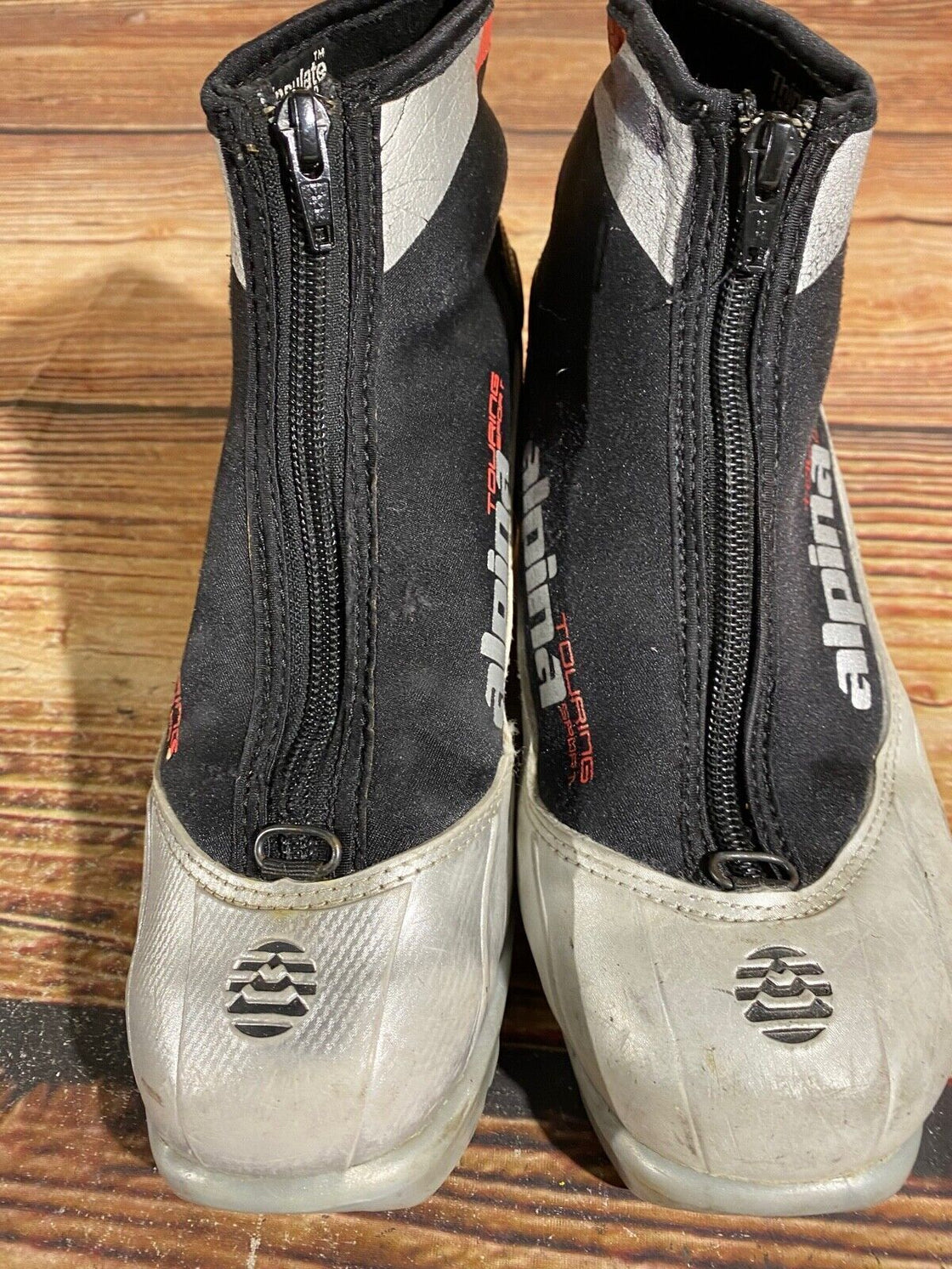 Alpina ST10 Kids Nordic Cross Country Ski Boots Size EU35 US3.5 NNN A-827