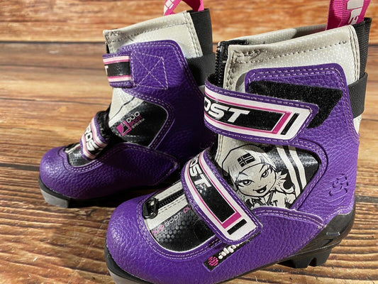 Alpina Frost Cross Country Ski Boots Classic NNN EU 26 US 9 Kids 175mm A-819