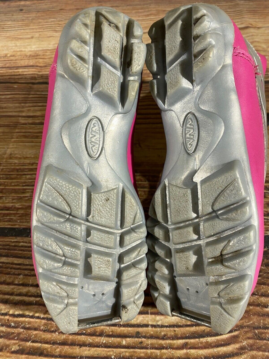 Alpina Frost Kids Nordic Cross Country Ski Boots Size EU34 US3 NNN A-991