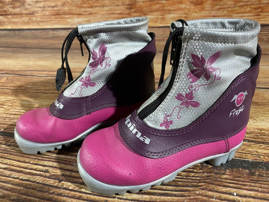 Alpina Frost Cross Country Ski Boots Classic NNN EU 29 US 11.5 Kids 190mm A-798