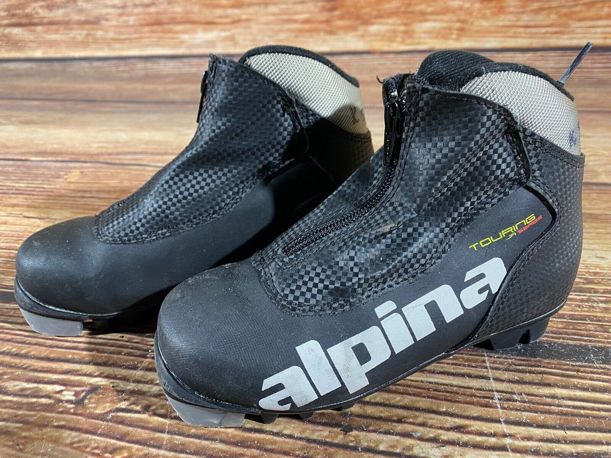 Alpina Touring Cross Country Ski Boots Classic NNN EU 32 US 1.5 Kids 205mm A-743