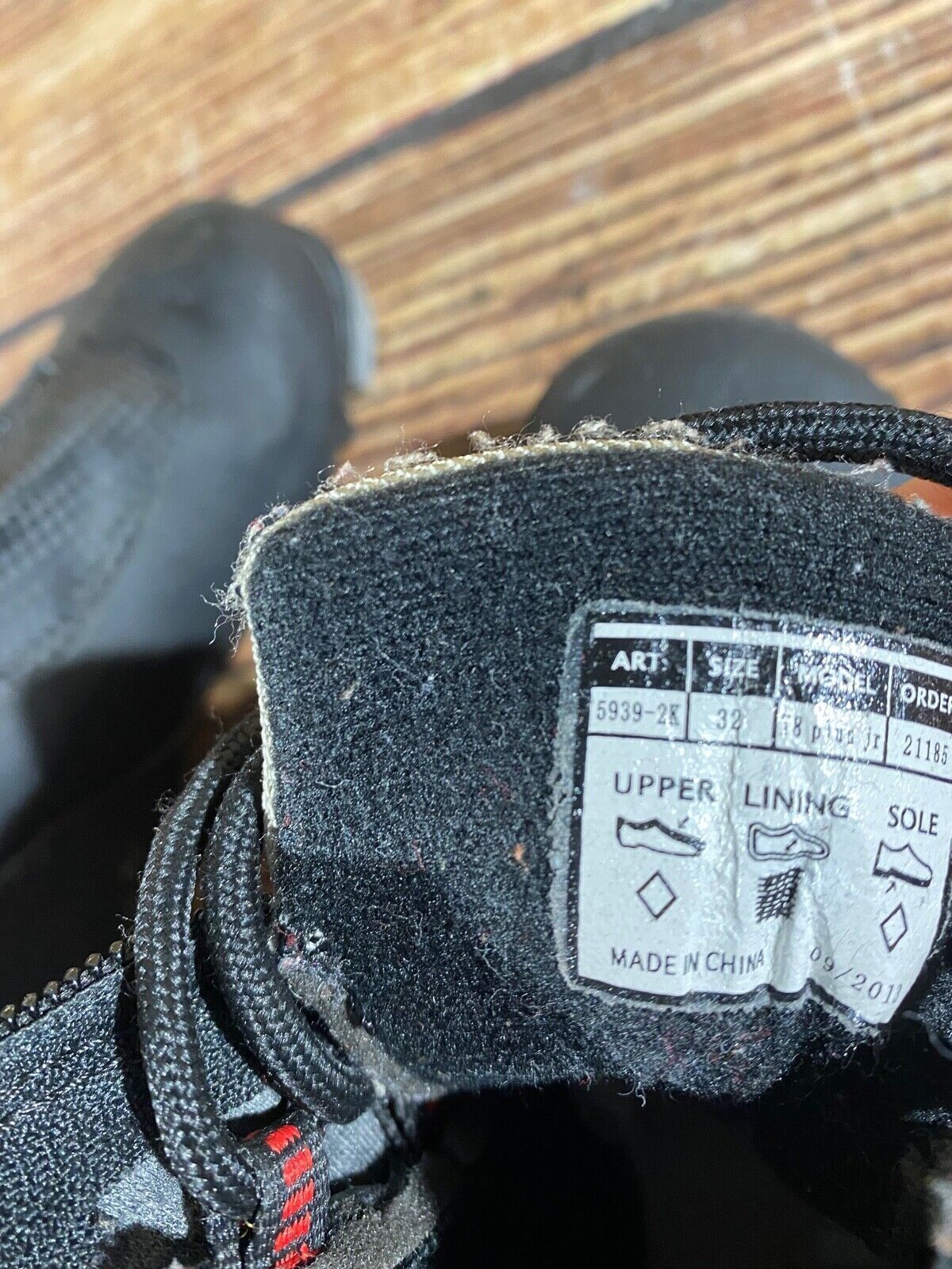 Alpina Touring Cross Country Ski Boots Classic NNN EU 32 US 1.5 Kids 205mm A-743