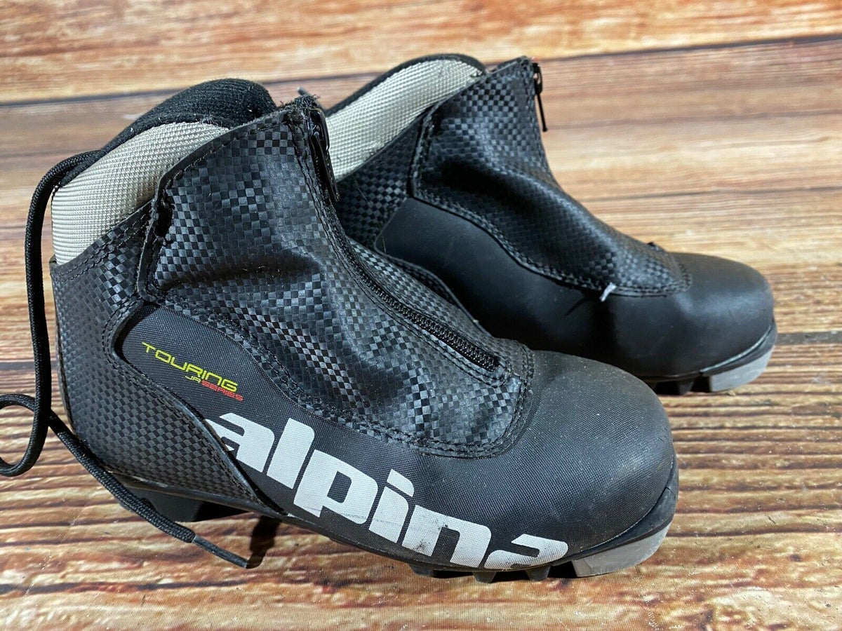 Alpina Touring Cross Country Ski Boots Classic NNN EU 33 US 2 Kids 220mm A-850