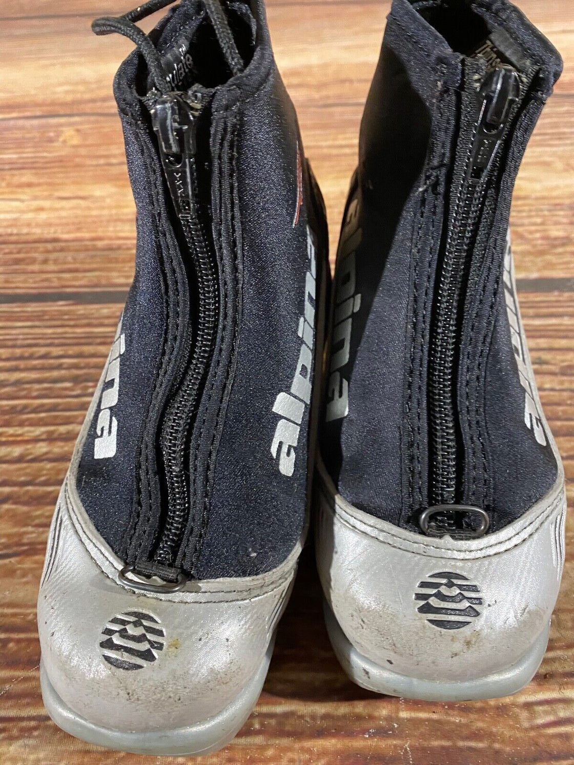 Alpina ST10 Kids Nordic Cross Country Ski Boots Size EU28 US10.5 NNN A-822