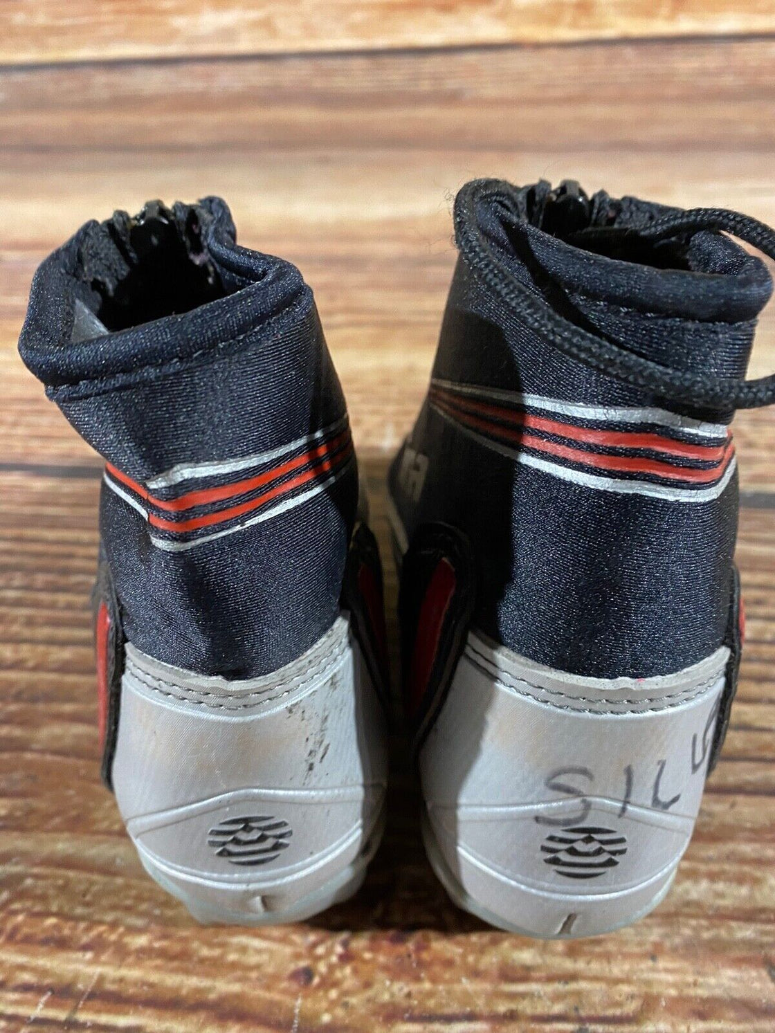 Alpina ST10 Kids Nordic Cross Country Ski Boots Size EU28 US10.5 NNN A-822