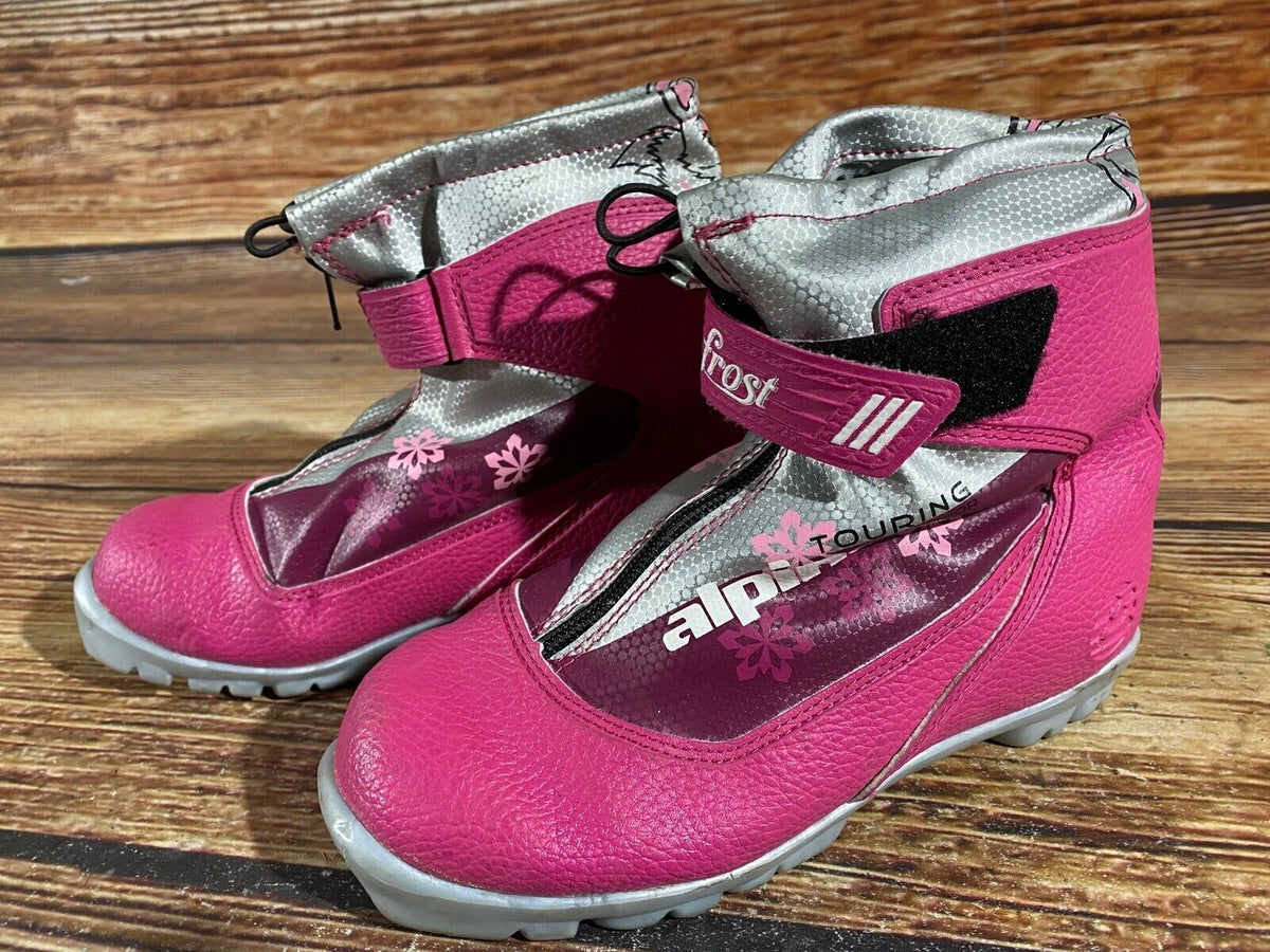 Alpina Frost Cross Country Ski Boots Classic NNN EU 36 US 4.5 Kids 235mm A-813