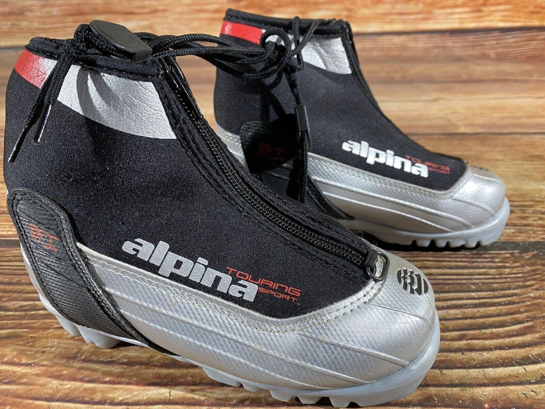 Alpina ST10jr Kids Nordic Cross Country Ski Boots Size EU30 US12 NNN A-780