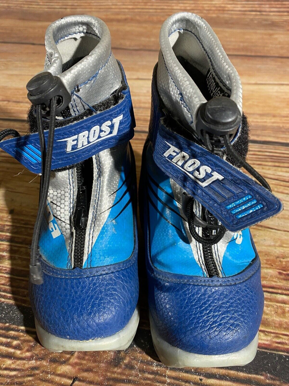 Alpina Frost Kids Nordic Cross Country Ski Boots Size EU26 US8.5 NNN A-809