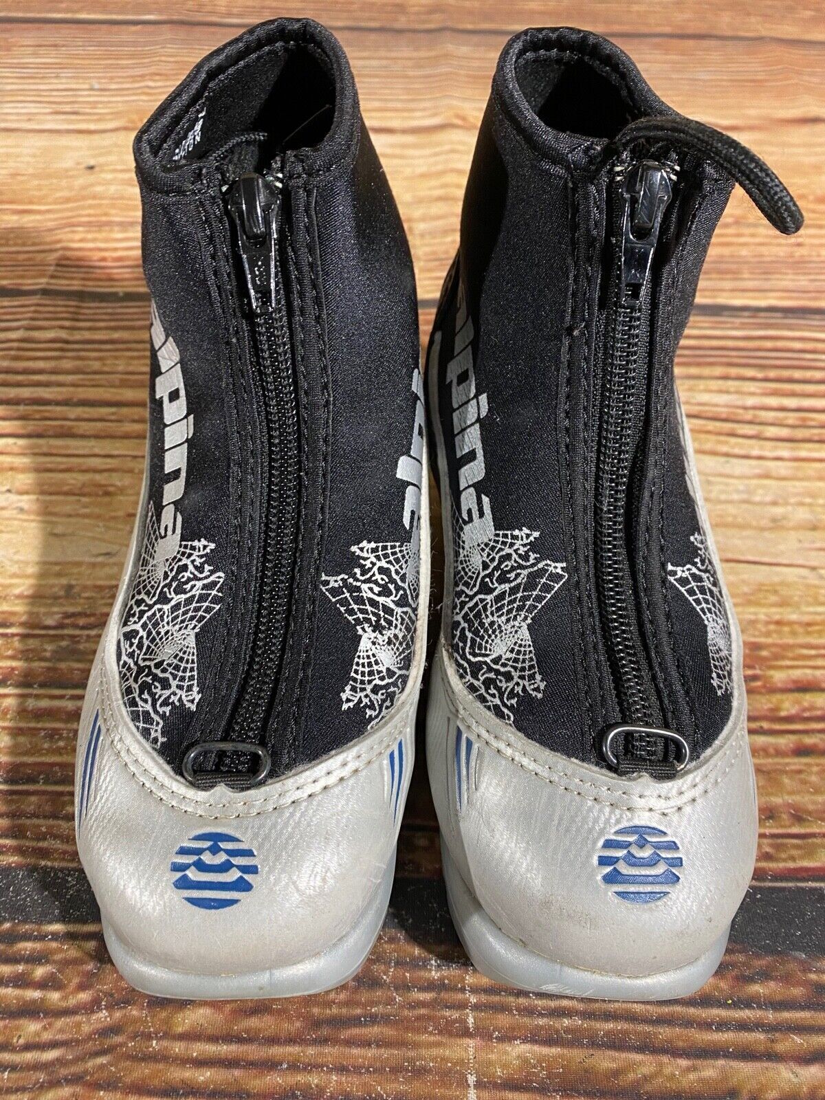 Alpina ST10 Cross Country Ski Boots Classic NNN EU 29 US 11.5 Kids 190mm A-738