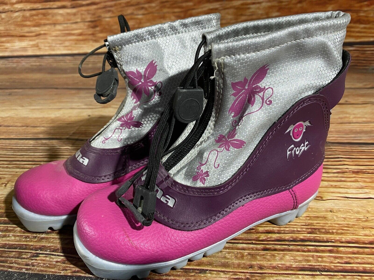 Alpina Cross Country Ski Boots Classic NNN EU 32 US 1.5 Kids 205mm A-707