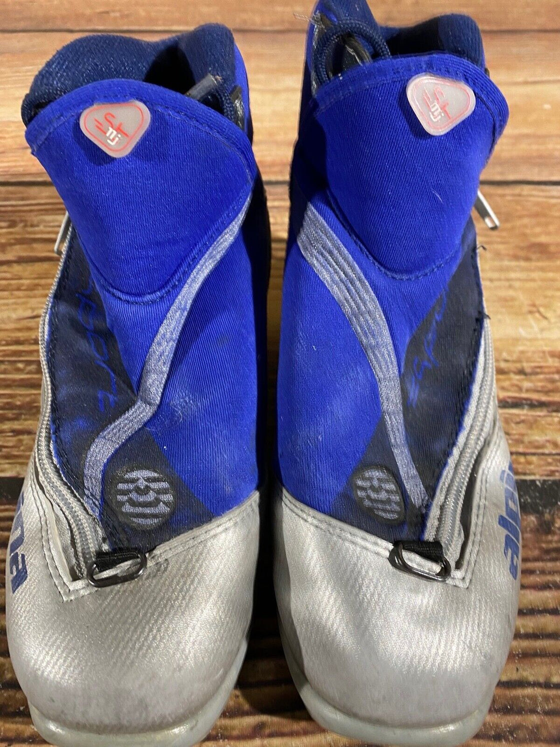 Alpina ST11j Kids Nordic Cross Country Ski Boots Size EU36 US4.5 NNN A-758