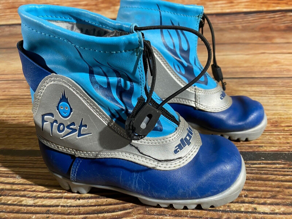 Alpina Frost Cross Country Ski Boots Classic NNN EU 29 US 11.5 Kids 190mm A-810