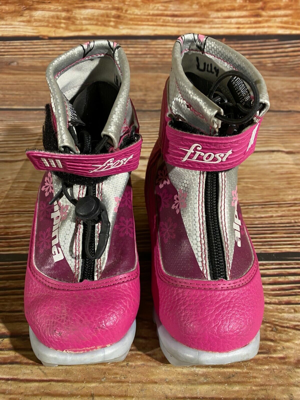 Alpina Frost Cross Country Ski Boots Classic NNN EU 26 US 9 Kids 168mm A-7
