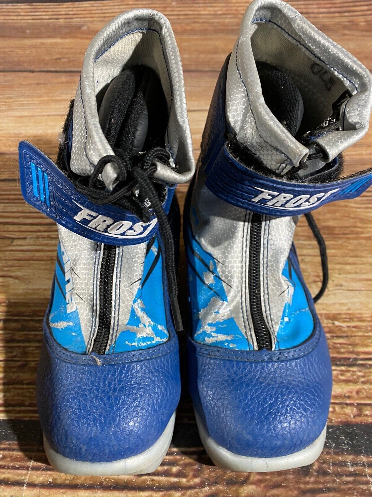Alpina Frost Cross Country Ski Boots Classic NNN EU 31 US 13 Kids 200mm A-789