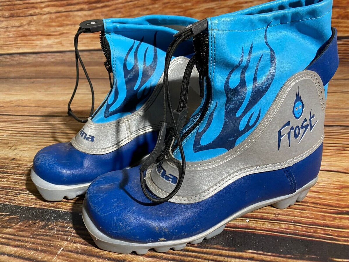 Alpina FrostKids Cross Country Ski Boots Classic NNN EU 33 US 2 Kids 215mm A-807