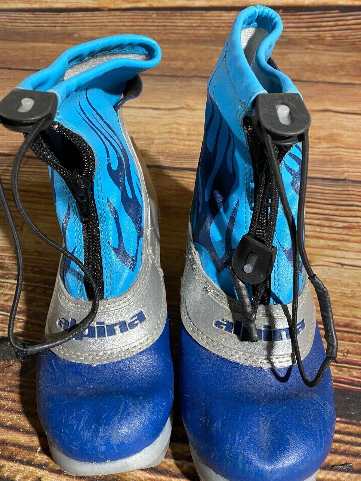 Alpina FrostKids Cross Country Ski Boots Classic NNN EU 33 US 2 Kids 215mm A-807