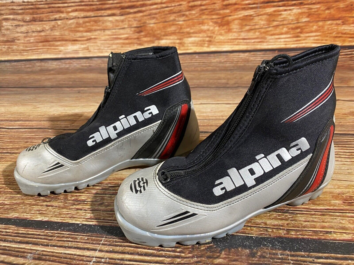 Alpina ST10jr Cross Country Ski Boots Classic NNN EU 34 US 3 Kids 220mm A-679