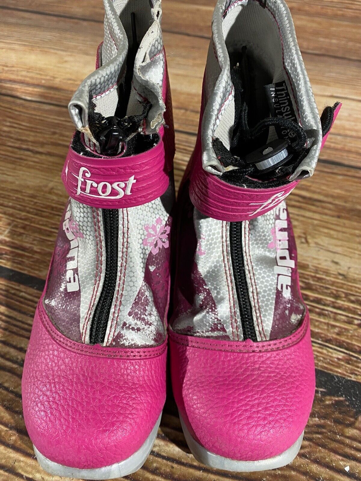 Alpina Frost Cross Country Ski Boots Classic NNN EU 33 US 2 Kids 215mm A-763