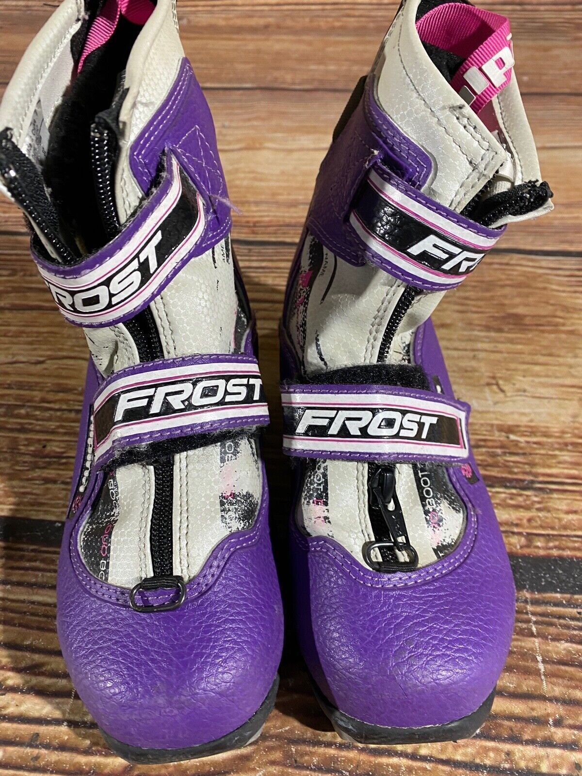 Alpina Frost Cross Country Ski Boots Classic NNN EU 32 US 1.5 Kids 210mm A-794