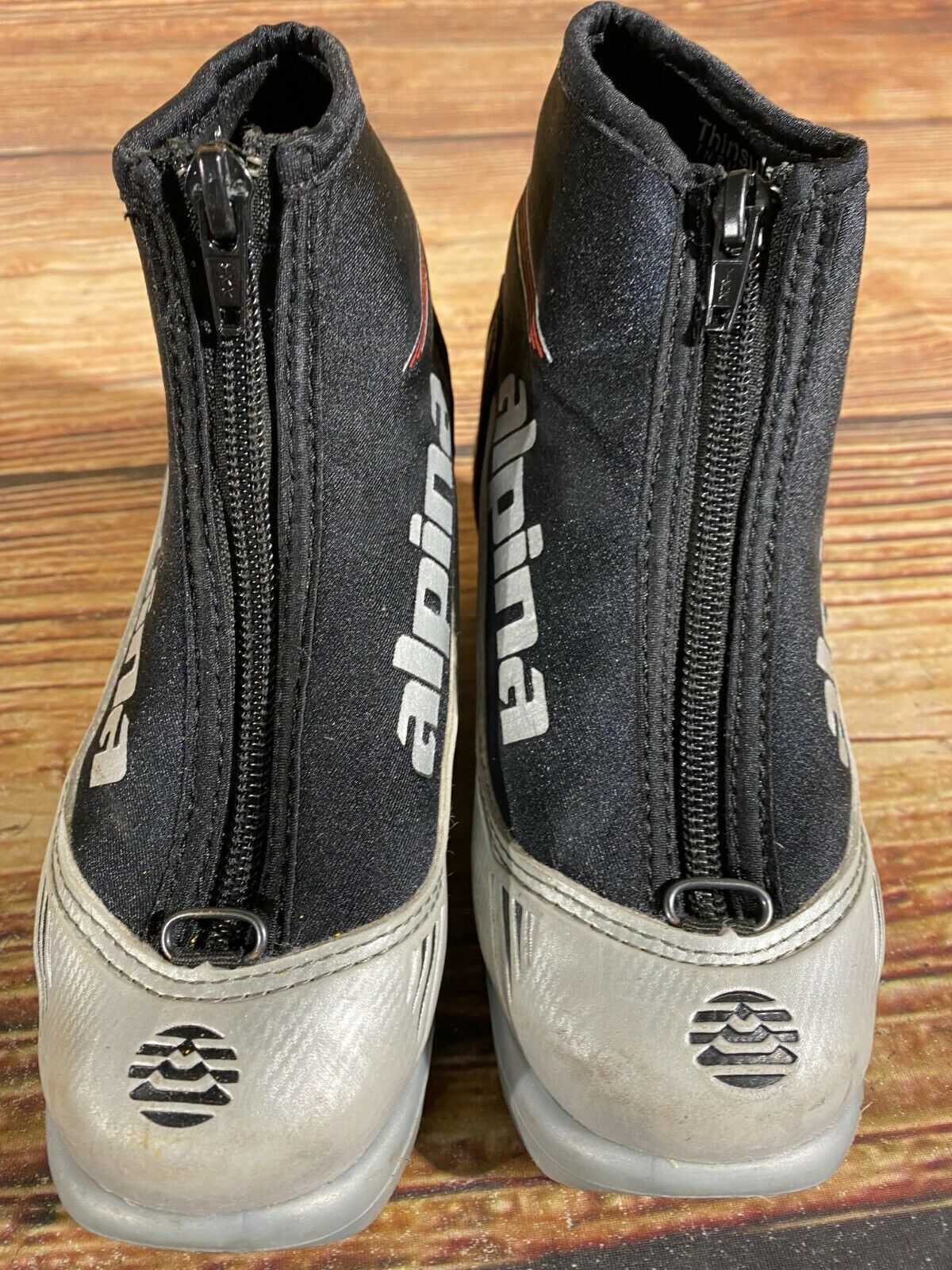 Alpina ST10j Cross Country Ski Boots Classic NNN EU 29 US 11.5 Kids 195mm A-401